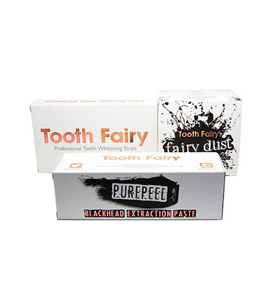 Tooth Fairy Activated Charcoal / Teeth Whitening Strips / Charcoal Face Mask